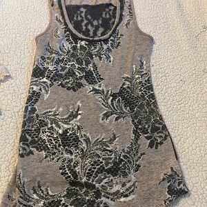 Elegant Lace Miss Me tank Top size small